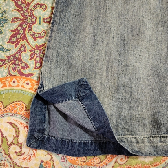 Velvet Heart Denim Cold Shoulder Dress - Picture 7 of 16